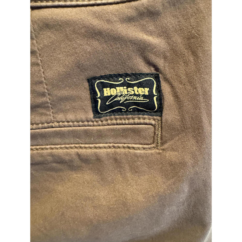 Hollister Men's‎ Casual Cotton Pants Brown 26 W 28 L NWOT - Picture 4 of 5
